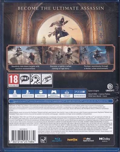 Assassins Creed - Mirage - PS4 (B Grade) (Genbrug)